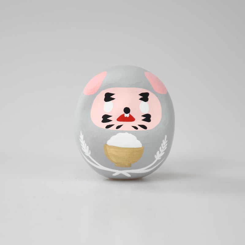 ねずみだるま 干支だるま「ネズミ」 S | 白河だるま総本舗