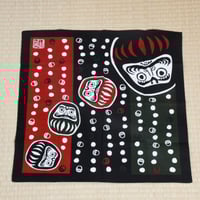 小風呂敷　だるま七転八起