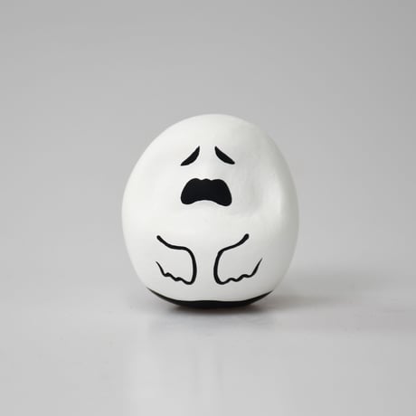 ハロウィンだるま　おばけ　S