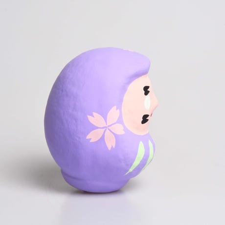 桜だるま　むらさき　Mサイズ