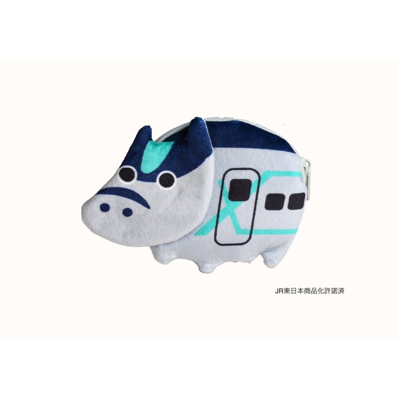 ALFA-X 新幹線べこコインケース JR東日本商品化許諾済 | 白河だるま