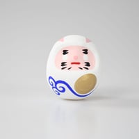干支だるま「ウサギ」　S