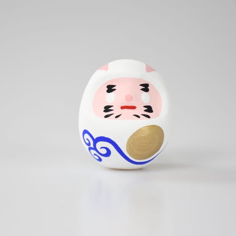 干支だるま「ウサギ」　S