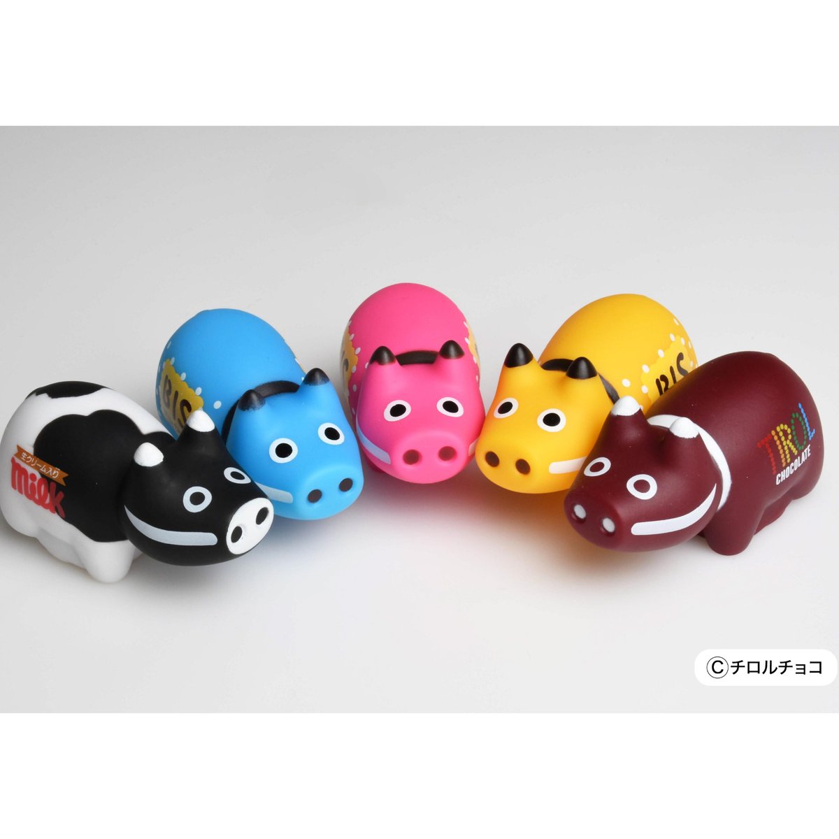チロルまめべこ ビス ブルー | 白河だるま総本舗