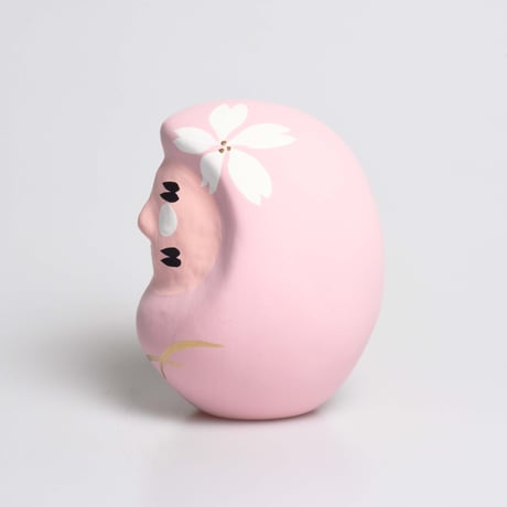 桜だるま　ピンク　Mサイズ