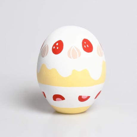ハッピーバースデイだるま　ピンク　Mサイズ
