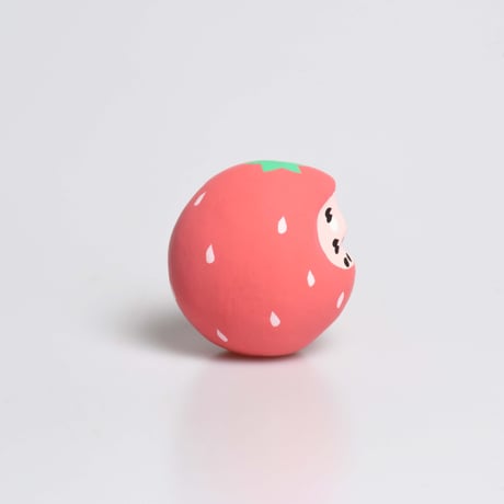 イチゴだるま　ピンク　Sサイズ