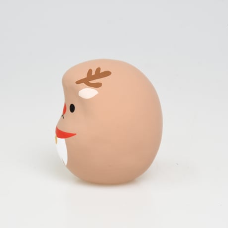 赤トナカイだるま　Sサイズ