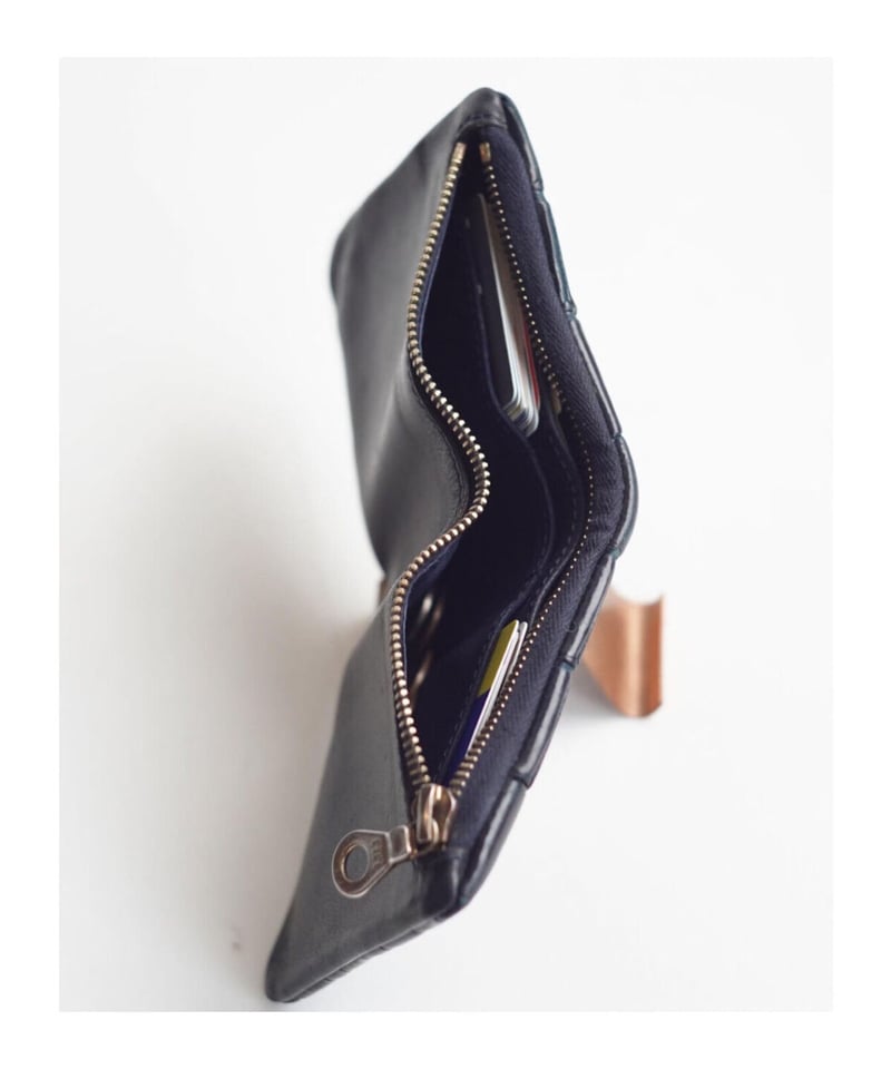 Porosus Crocodil×GUIDI CALF 内縫い折財布 | Tochca Porosus Crocodil×GUIDI CALF 内縫い折財布 | Tochca