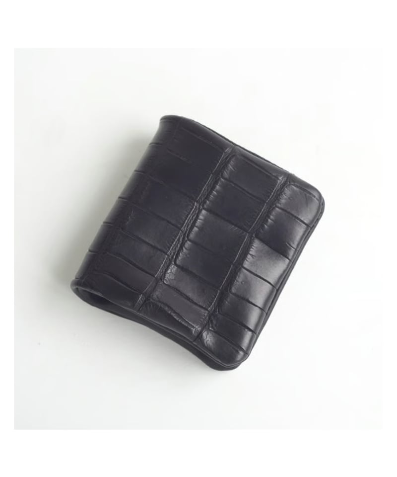 Porosus Crocodil×GUIDI CALF 内縫い折財布 | Tochca