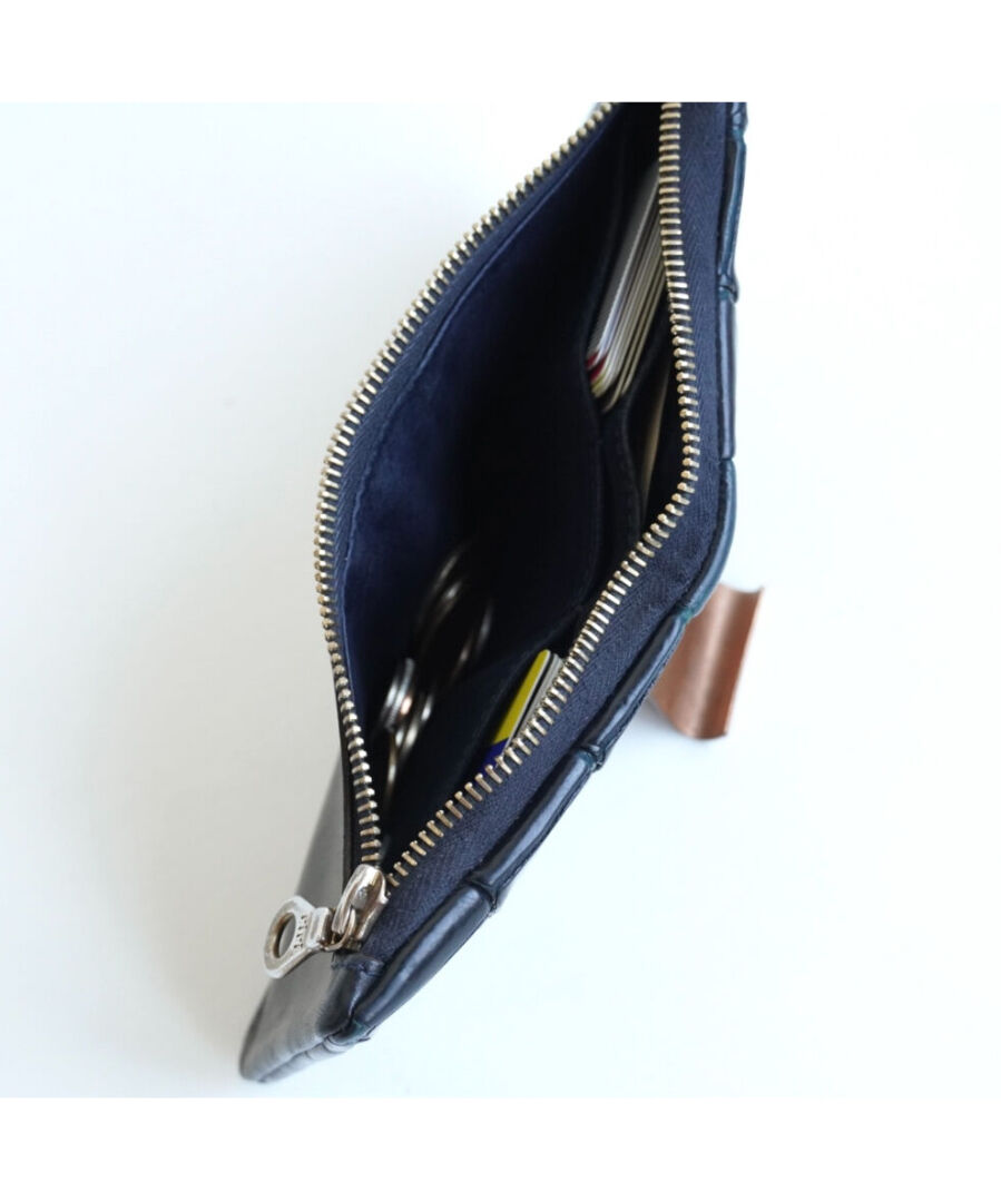 Porosus Crocodil×GUIDI CALF 内縫い折財布 | Tochca