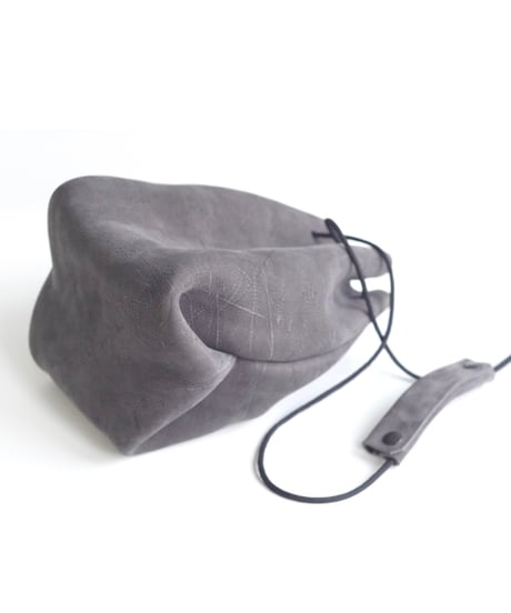 KUDU GRAY 巾着