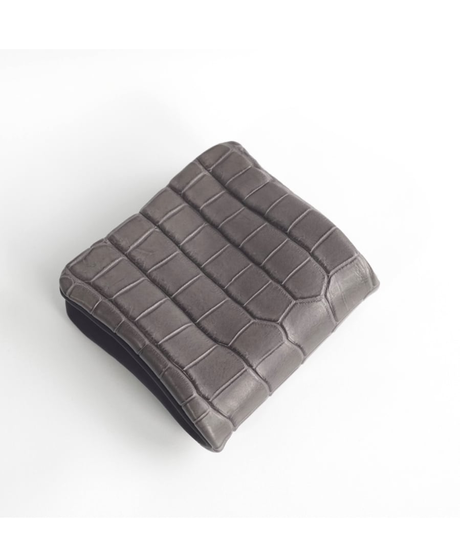 Porosus Crocodil×GUIDI CALF 内縫い折財布 | Tochca