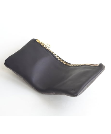 Porosus Crocodil×GUIDI CALF 内縫い折財布