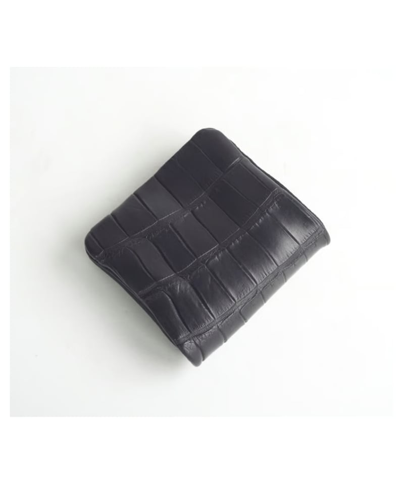 Tochcaトーチカ ポロサスクロコダイル GUIDI CALF 財布 Porosus Crocodil×GUIDI CALF 内縫い折財布 | Tochca