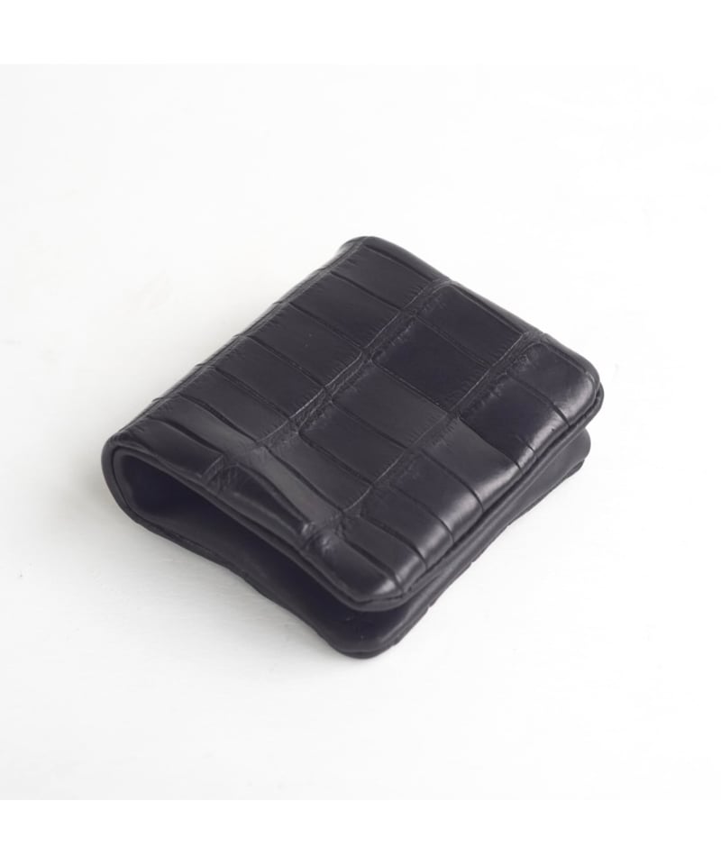 Porosus Crocodil×GUIDI CALF 内縫い折財布 | Tochca
