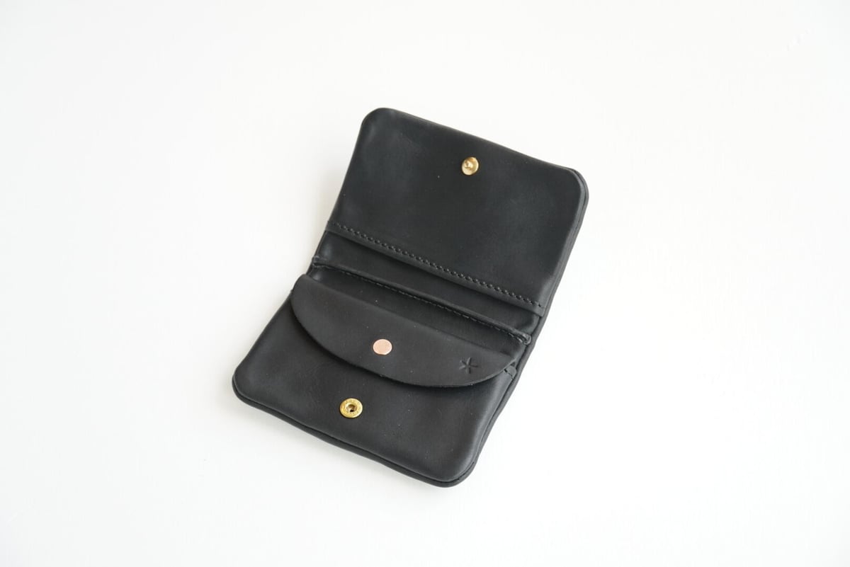 GUIDI CALF 内縫いカード・コインケース | Tochca