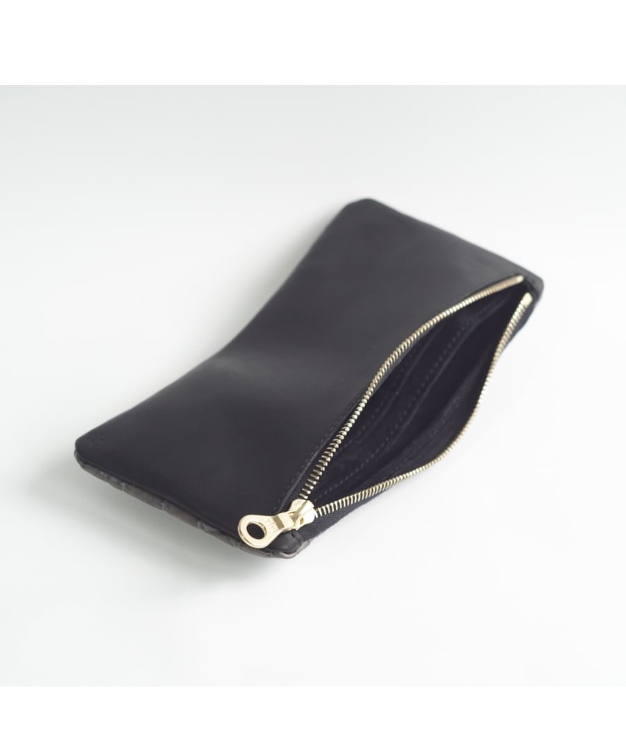 Porosus Crocodil×GUIDI CALF 内縫い折財布 | Tochca