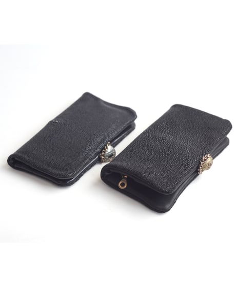 Galuchat ×GUIDI 内縫い長財布