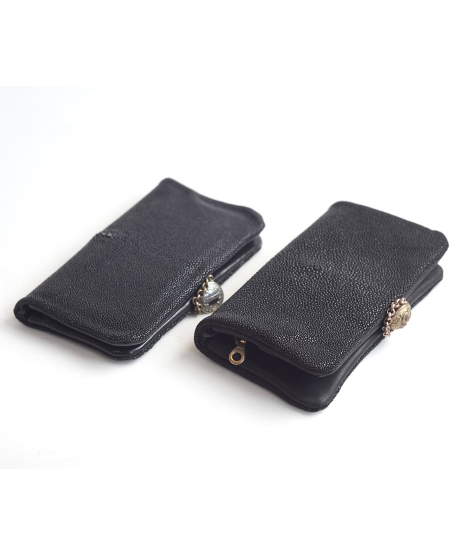 Galuchat ×GUIDI 内縫い長財布 | Tochca