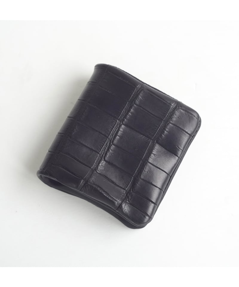 Porosus Crocodil×GUIDI CALF 内縫い折財布 | Tochca