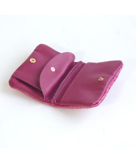 Crocodile×シェーブル 内縫いカード・コインケース