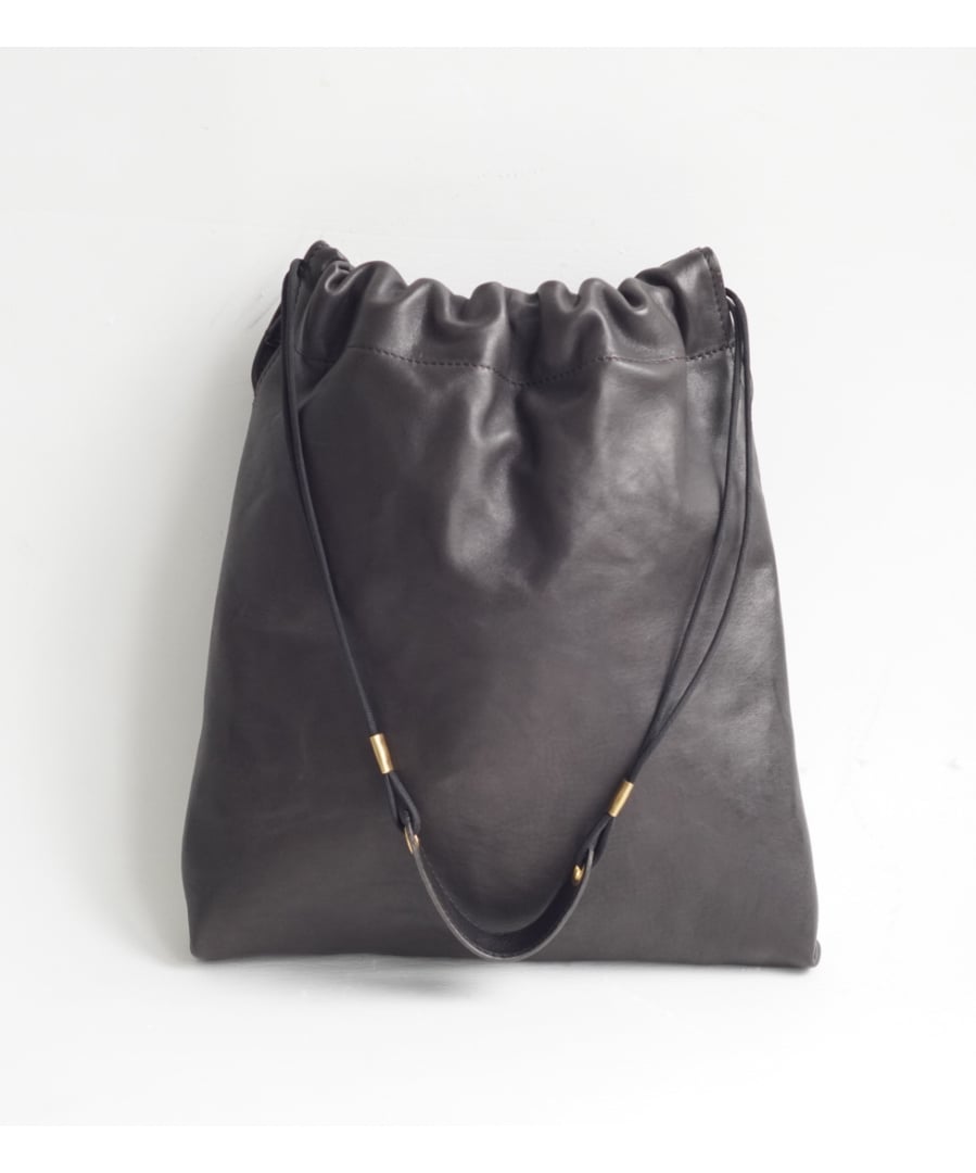 tomyホースハイド レザー巾着 tomy様専用ホースハイド レザー巾着 - メルカリ