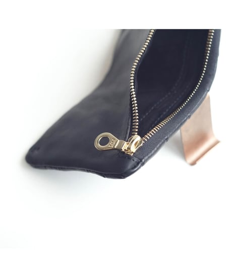 Porosus Crocodil×Guidi 内縫い折財布