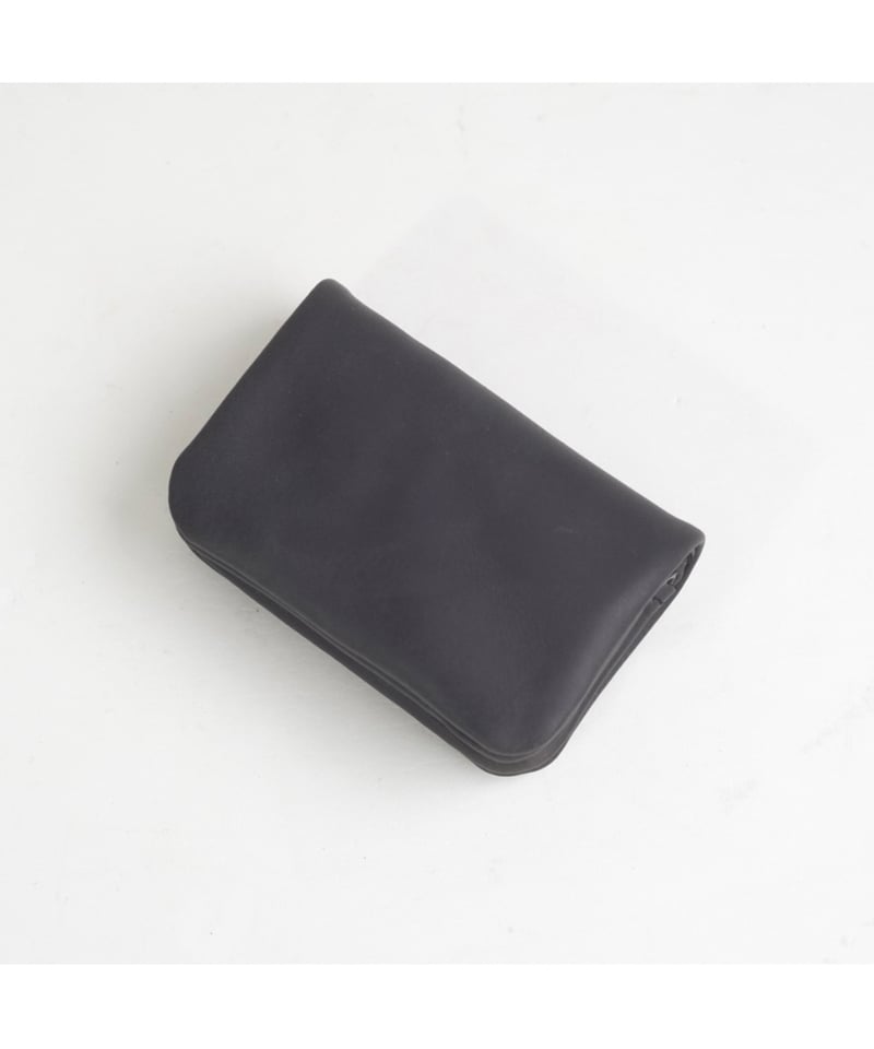 GUIDI CALF 内縫いカード・コインケース GRAY | Tochca GUIDI CALF 内縫いカード・コインケース GRAY | Tochca