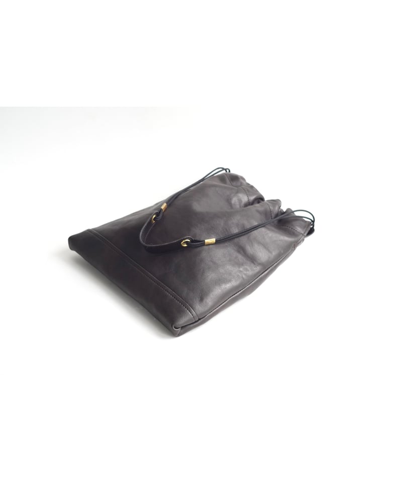 tomyホースハイド レザー巾着 tomyホースハイド レザー巾着 ホースレザーを使った、レザー巾着