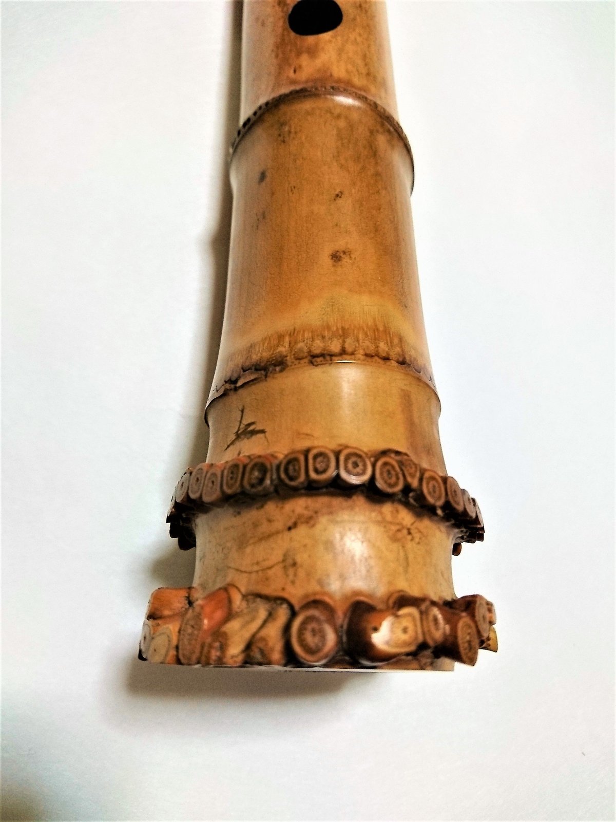 尺八 (しゃくはち） 玉山銘 真竹 琴古流 1尺8寸 Gyokuzan Shakuhachi