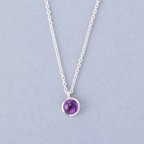 Circle Stone Necklace