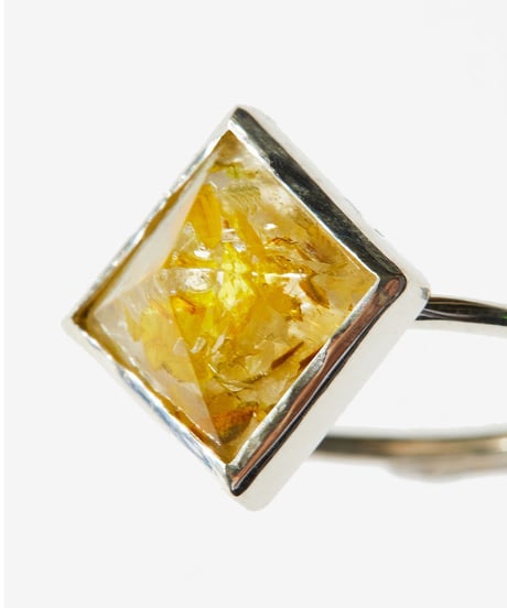 rehacer ×VISCERAL Flower Studs Ring