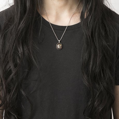Flower Skull Necklace（Medium）