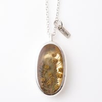 Herbarium Necklace・Mimosa・（18K Gold ）
