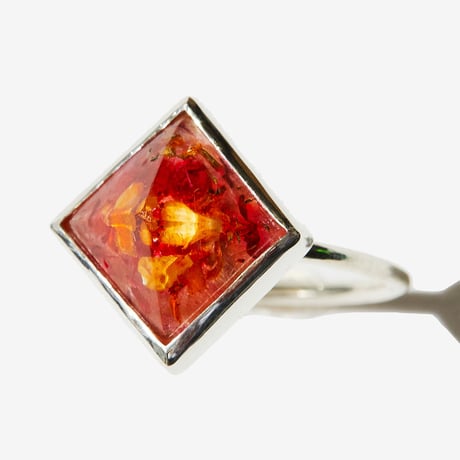 rehacer ×VISCERAL Flower Studs Ring
