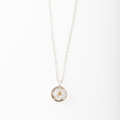 Viburnum Necklace Silver  (50cm) (Men`s)