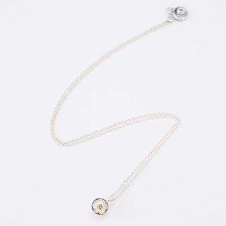 Viburnum Necklace Silver  (38cm)  (ladies)