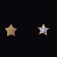 Starlight Gold Pierce (1ペア）（7mm）