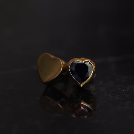 Heart Cocktail Gold Pierce (1ペア）