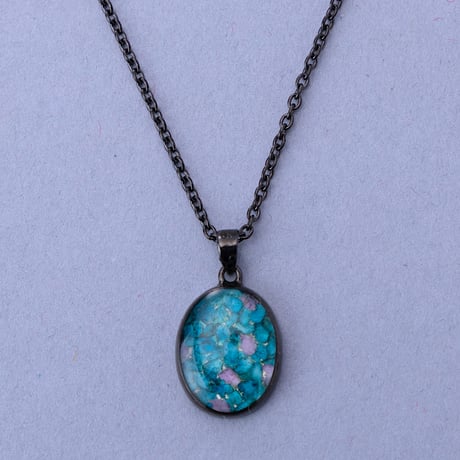 Flower Necklace（Blue）