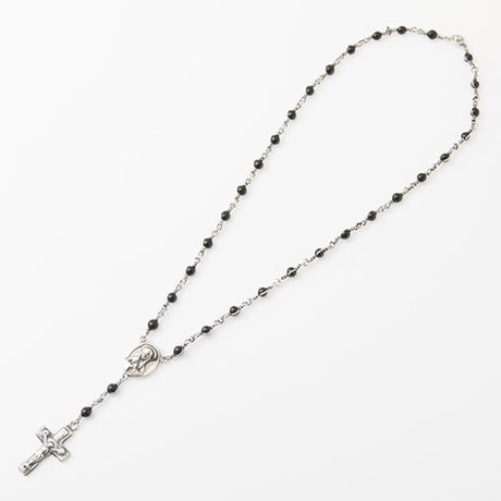 Melt Glass Rosario Necklace (Short)