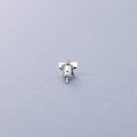 Cutie Star Pierce（石4mm）シルバー（一個売り）