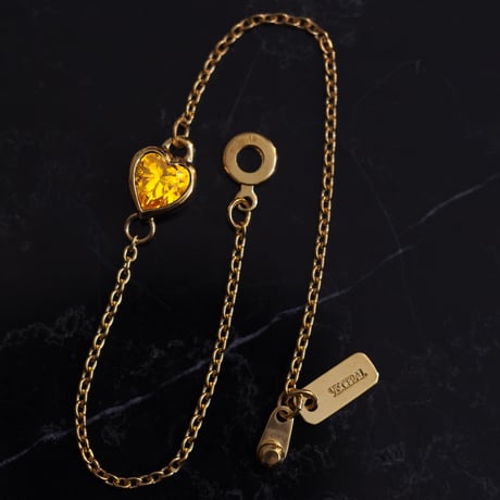 Heart Cocktail Gold Bracelet
