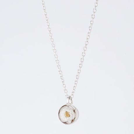 Viburnum Necklace Silver  (38cm)  (ladies)