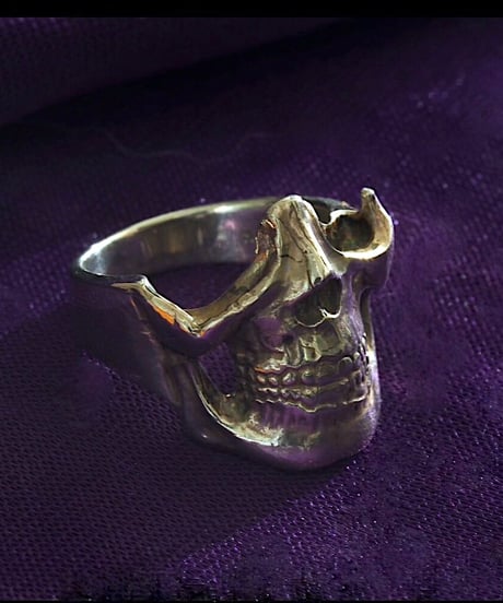 Initial Skull Ring
