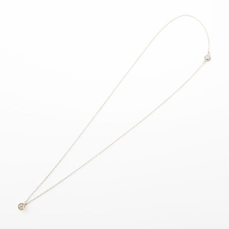 Viburnum Necklace Silver  (50cm) (Men`s)