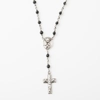 Melt Glass Rosario Necklace (Short)