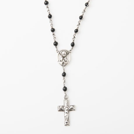 Melt Glass Rosario Necklace (Short)