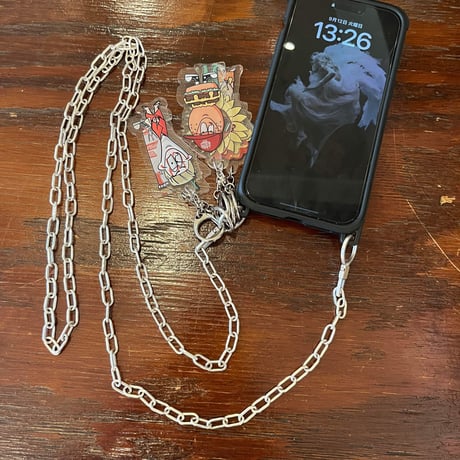 Visceral Silver 925 Smart Phone Shoulder Chain